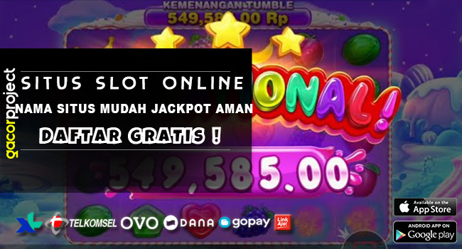 Nama Situs Mudah Jackpot Aman